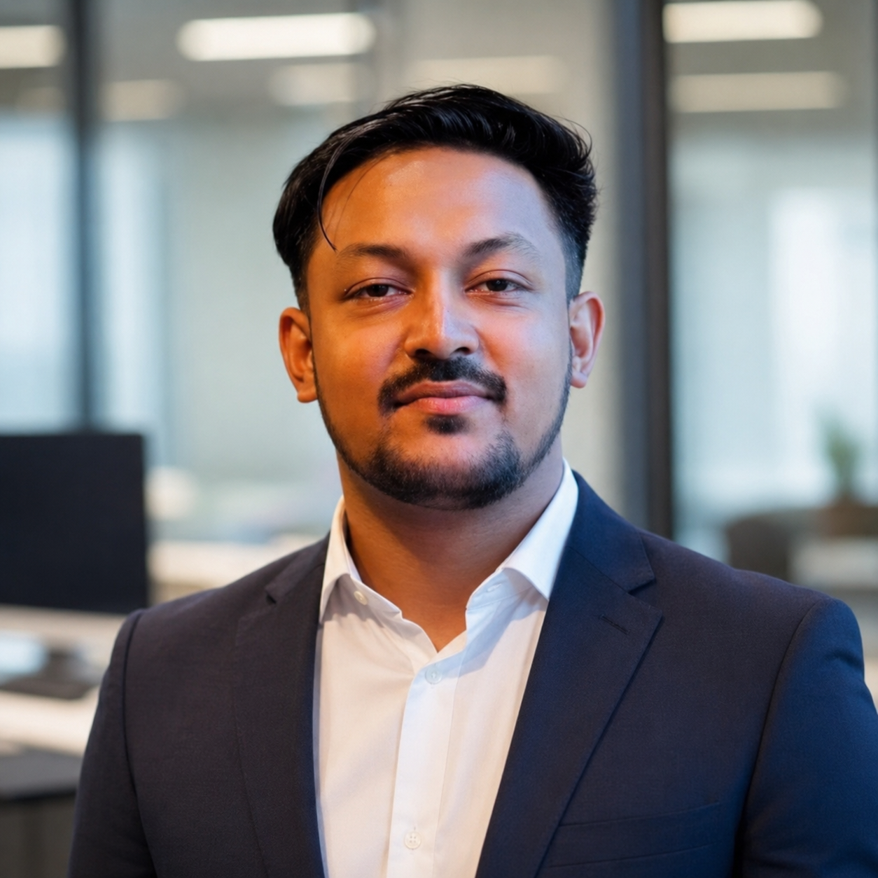 Portrait of Faruk Ahmed